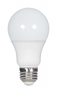 SATCO S2412 40W Medium E26 Base A19 Bright Incandescent White Light Clear Bulb 
